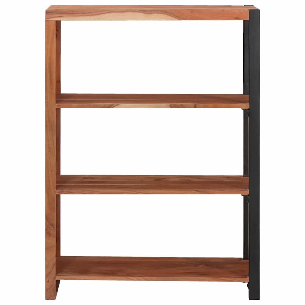 Bücherregal Braun, Schwarz 80 x 30 x 110 cm