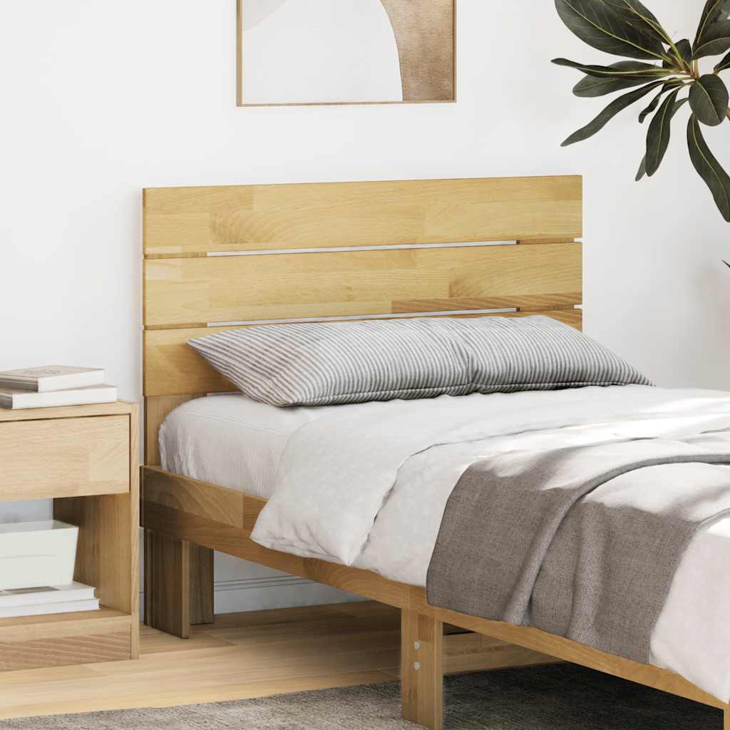 Kopfteil 75 cm Massivholz Eiche