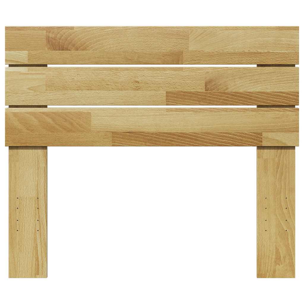 Kopfteil 75 cm Massivholz Eiche