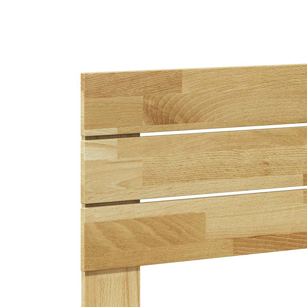 Kopfteil 75 cm Massivholz Eiche