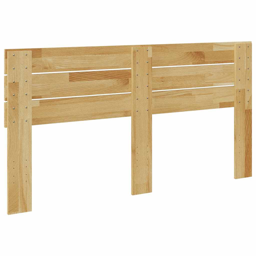 Kopfteil 150 cm Massivholz Eiche