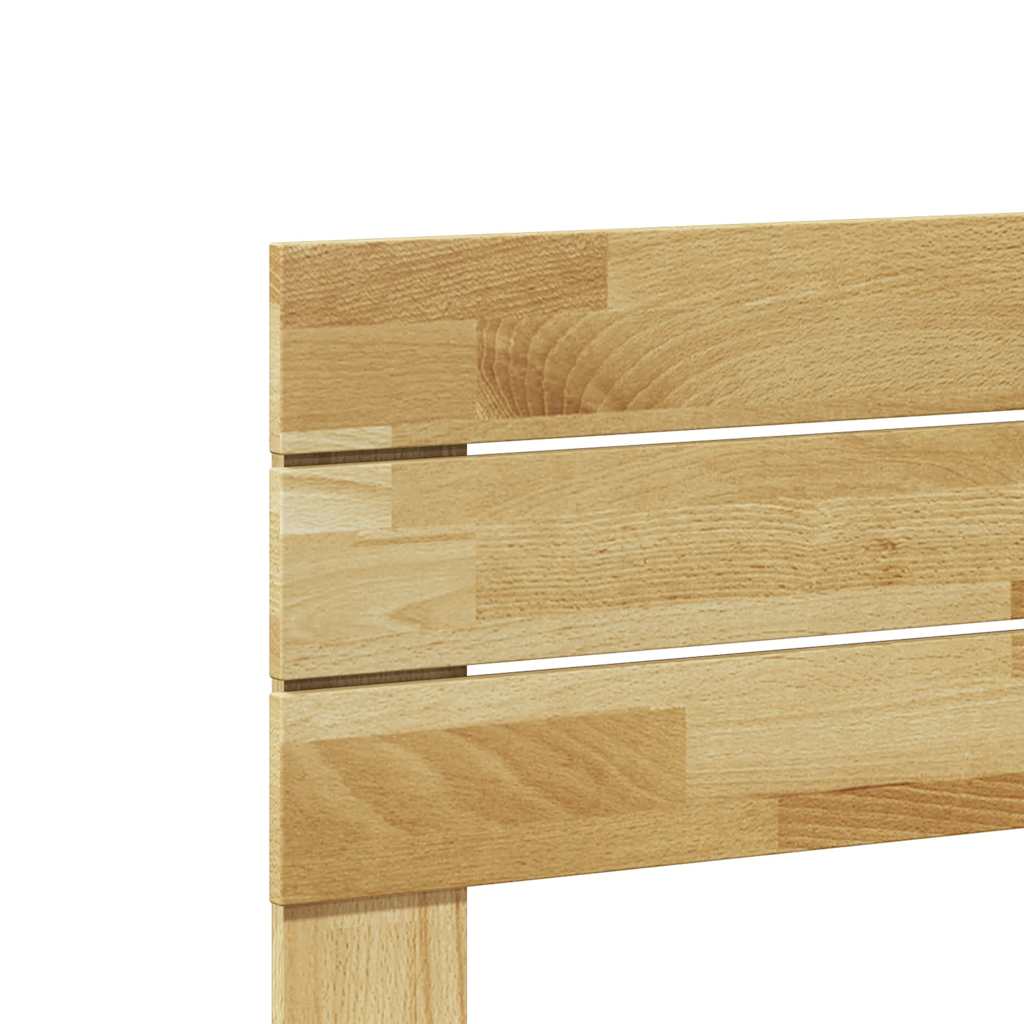 Kopfteil 150 cm Massivholz Eiche