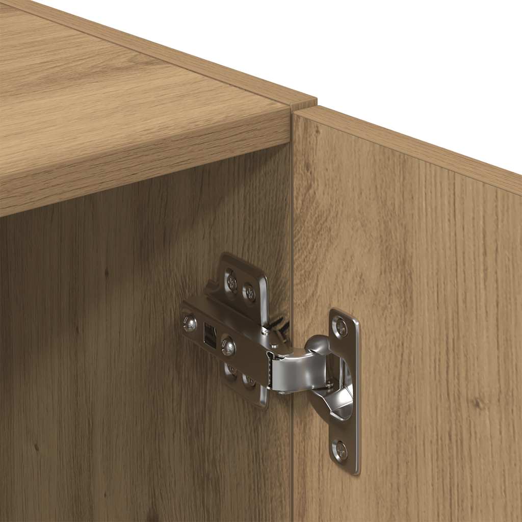 2-piece kitchen cabinet set, Artisan oak wood-based material
