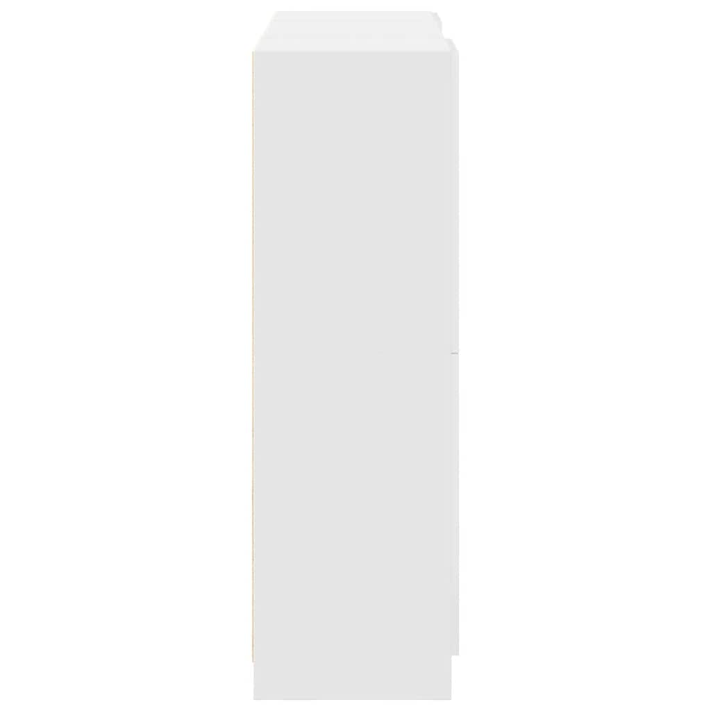 3-piece kitchen cabinet set white wood-based panel
