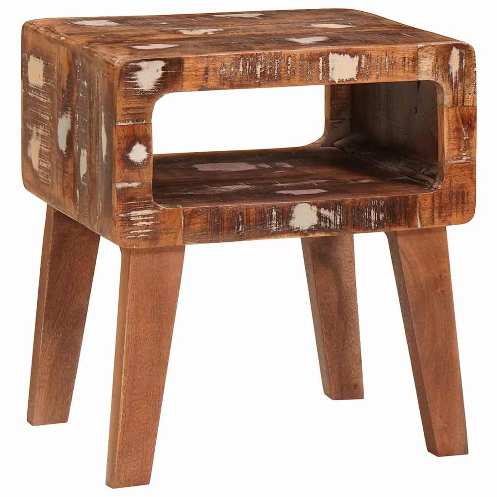 Beistelltische Mehrfarbig 40 x 32 x 46 cm recyceltes Massivholz