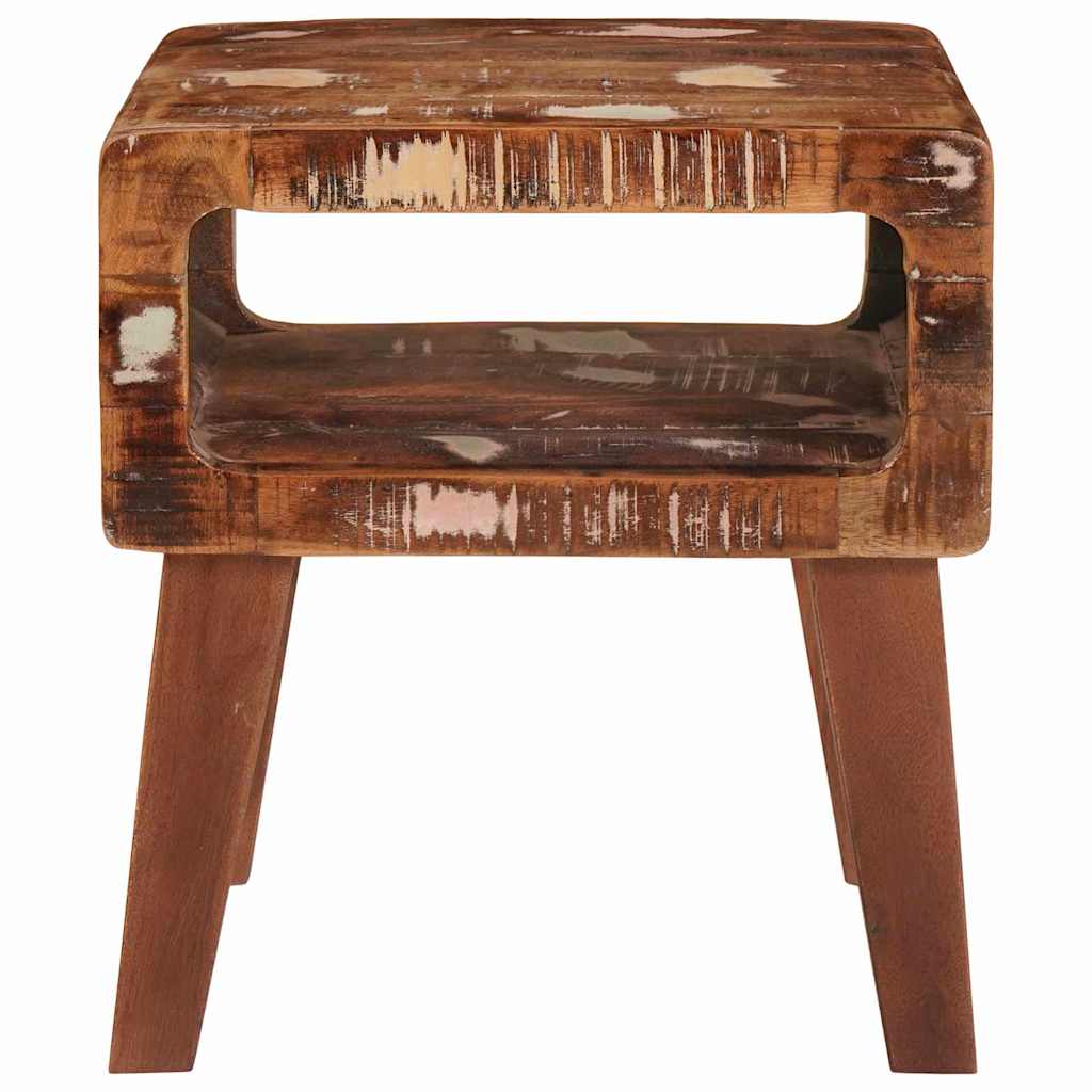 Beistelltische Mehrfarbig 40 x 32 x 46 cm recyceltes Massivholz