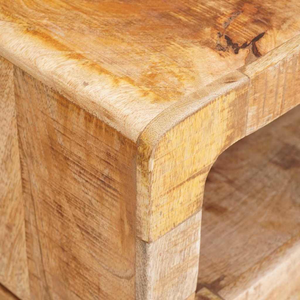 Beistelltische Braun 40 x 40 x 49 cm massives Mangoholz