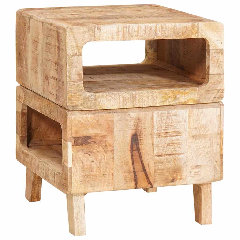 Beistelltische Braun 40 x 40 x 49 cm massives Mangoholz