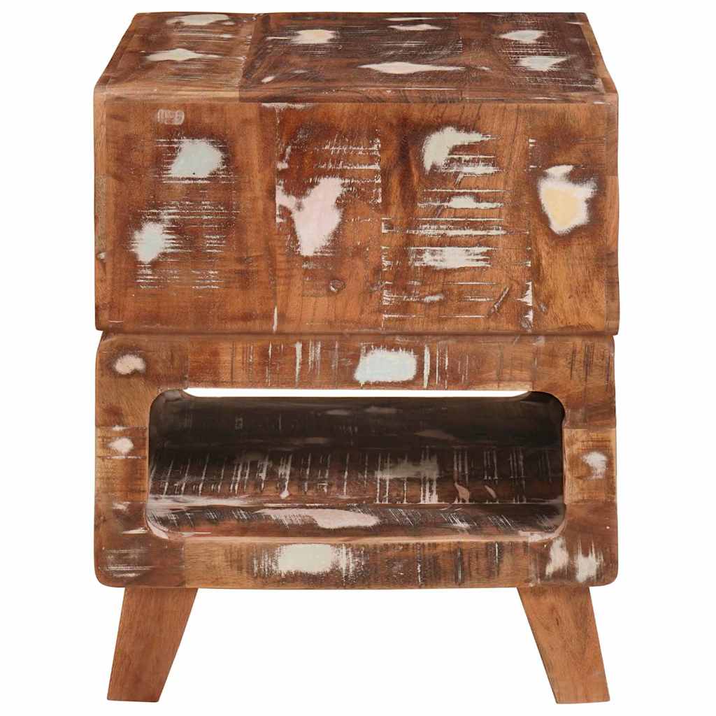 Beistelltische Mehrfarbig 40 x 40 x 49 cm recyceltes Massivholz