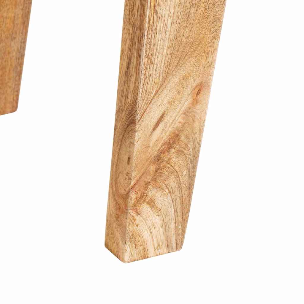 Beistelltische mit Tür Braun 40 x 32 x 46 cm massives Mangoholz