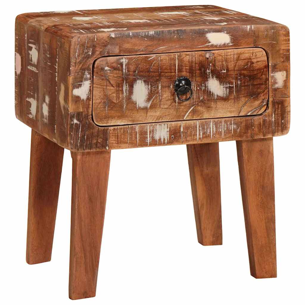 Beistelltische Mehrfarbig 40 x 32 x 46 cm recyceltes Massivholz