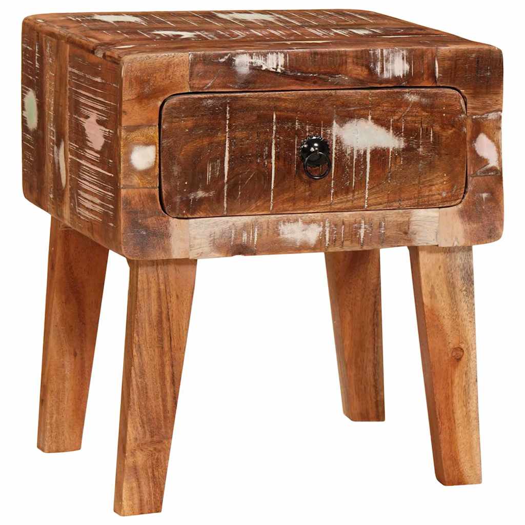 Beistelltische Mehrfarbig 40 x 32 x 46 cm recyceltes Massivholz