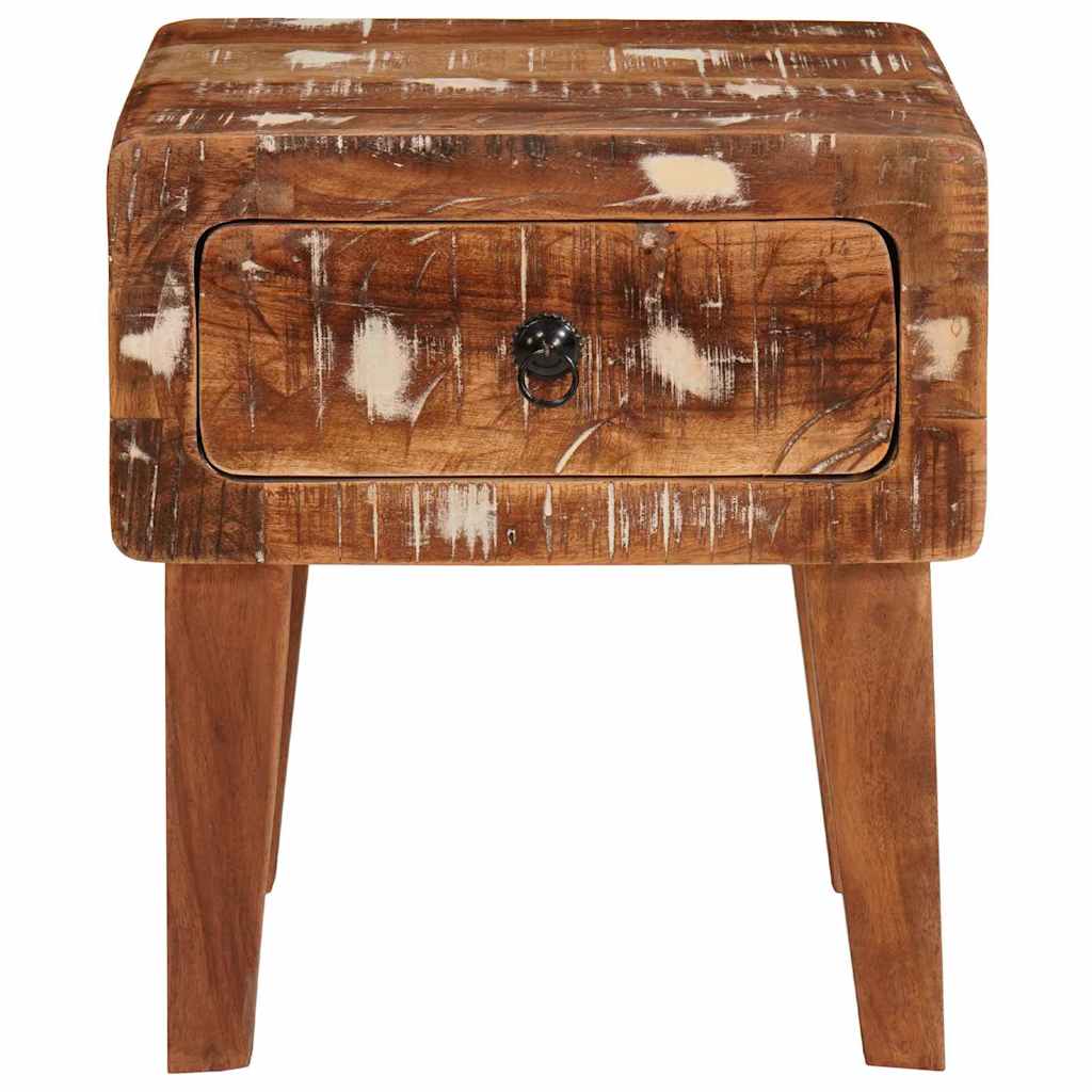 Beistelltische Mehrfarbig 40 x 32 x 46 cm recyceltes Massivholz