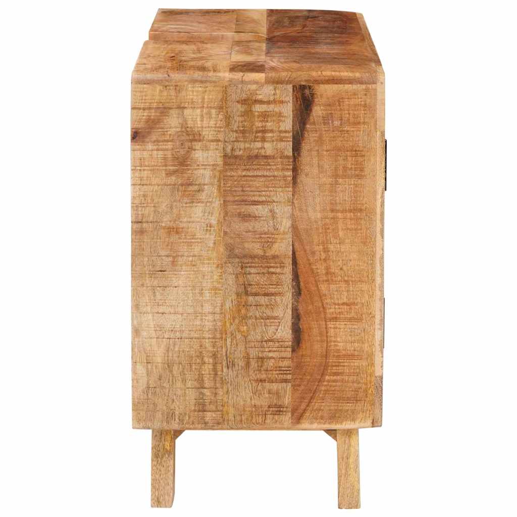 Badezimmer Schrank Braun Massives Mangoholz, Ingenieurholz