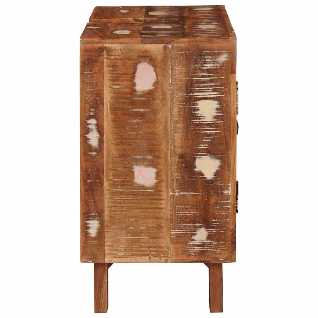 Badezimmer Schrank mit Tür Massivholz Reclaimed, Ingenieurholz