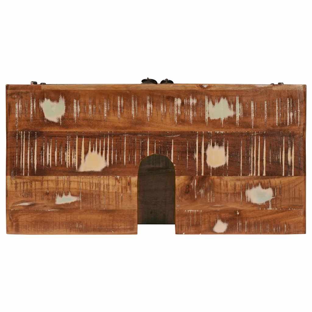 Badezimmer Schrank mit Tür Massivholz Reclaimed, Ingenieurholz