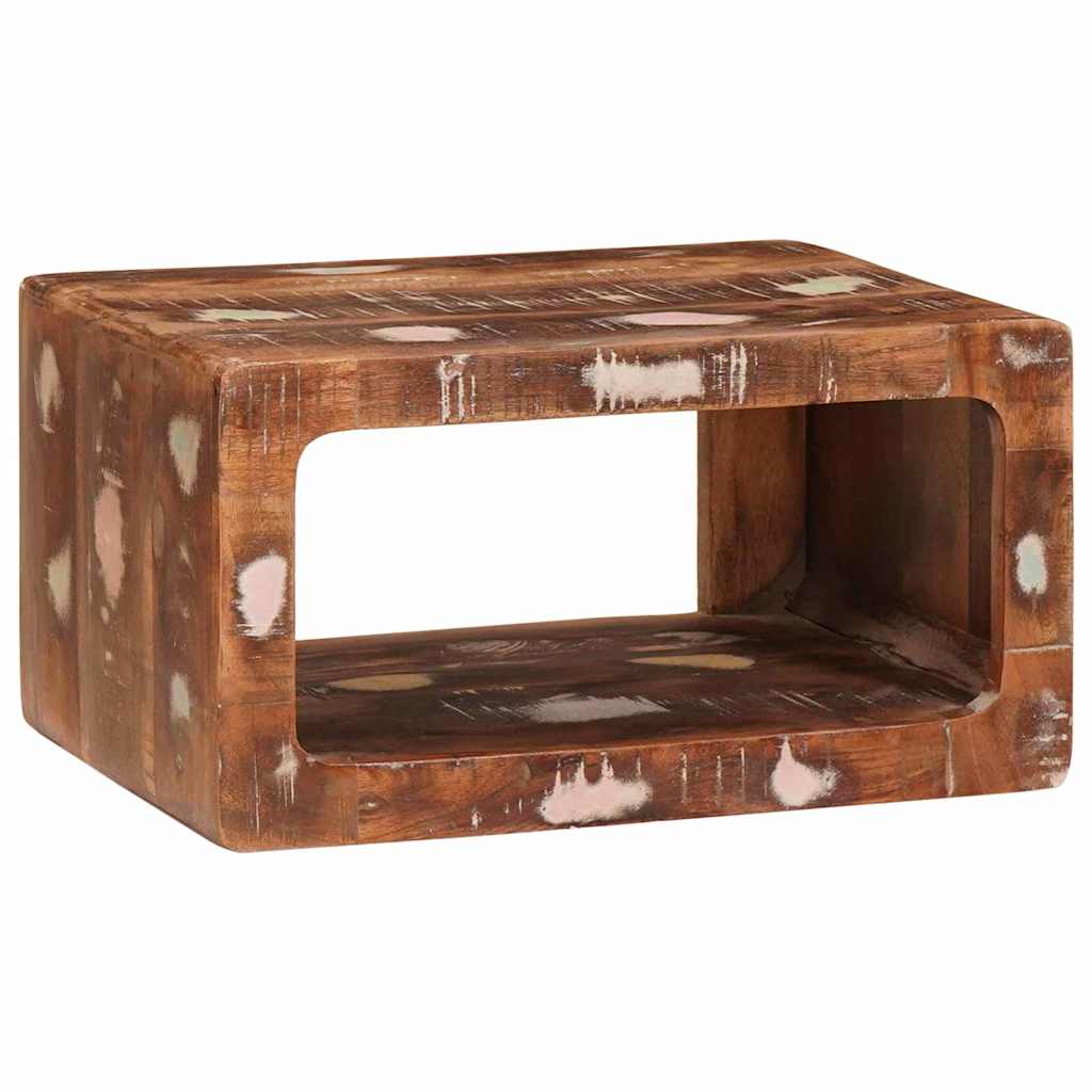 Nachttische 45 x 30 x 24 cm recyceltes Massivholz