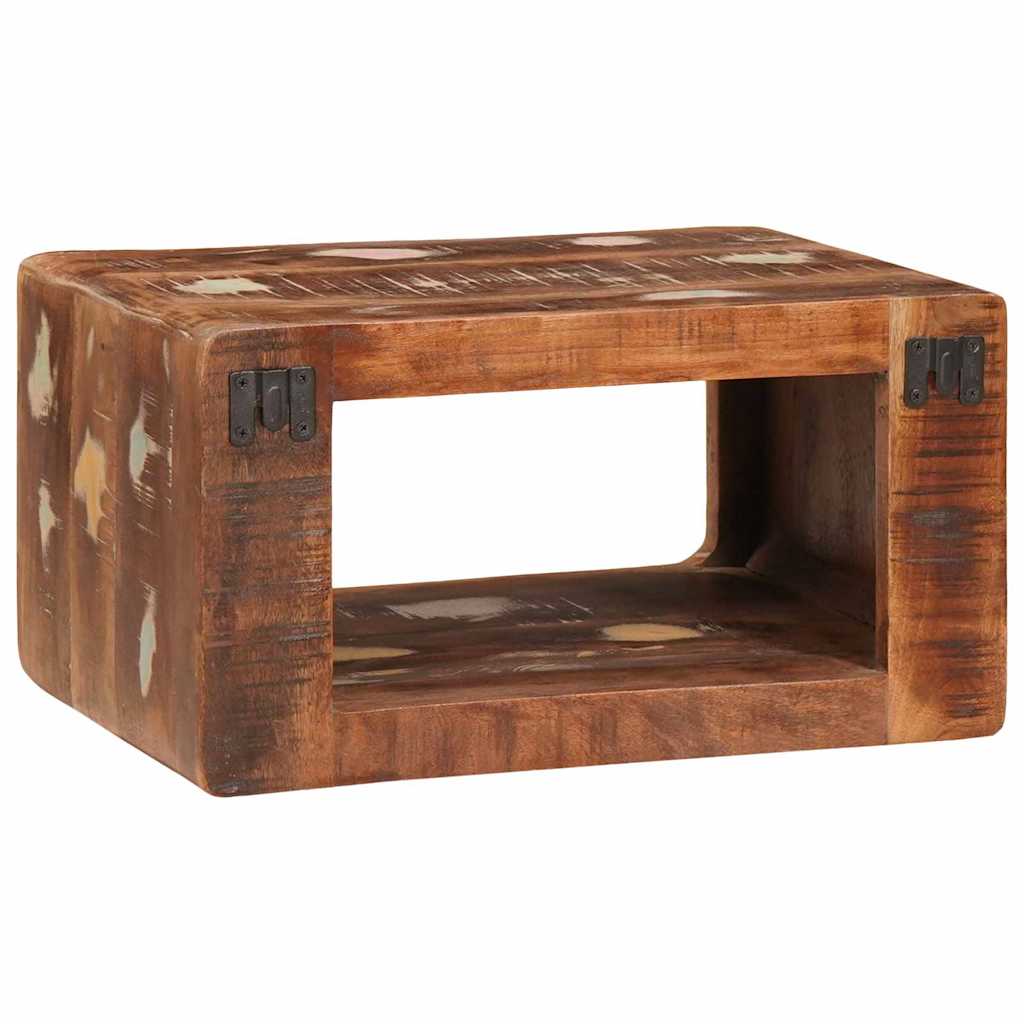 Nachttische 45 x 30 x 24 cm recyceltes Massivholz