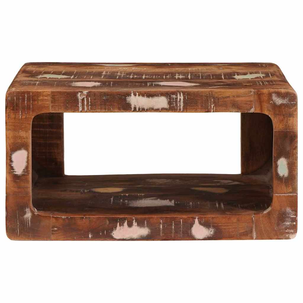 Nachttische 45 x 30 x 24 cm recyceltes Massivholz