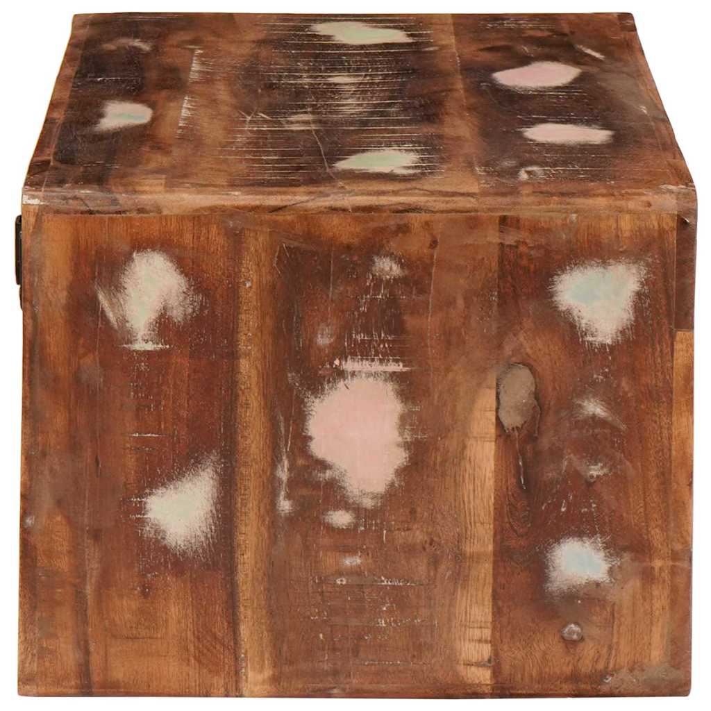 Nachttische 45 x 30 x 24 cm recyceltes Massivholz