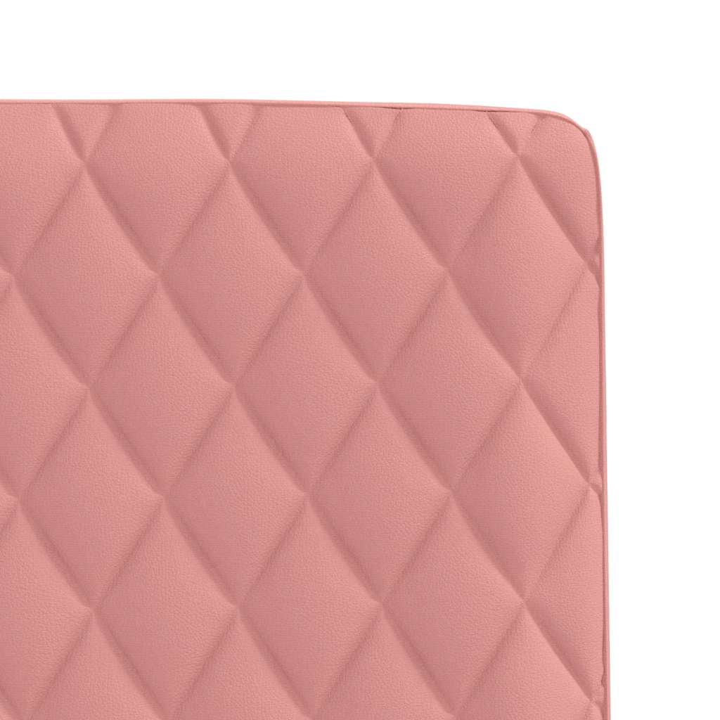 Dining Chairs 2 pcs. Pink Faux Leather