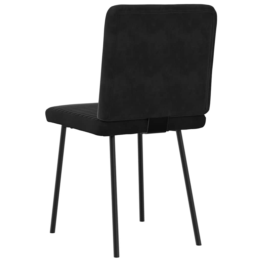 Dining Chairs 2 pcs. Black Velvet