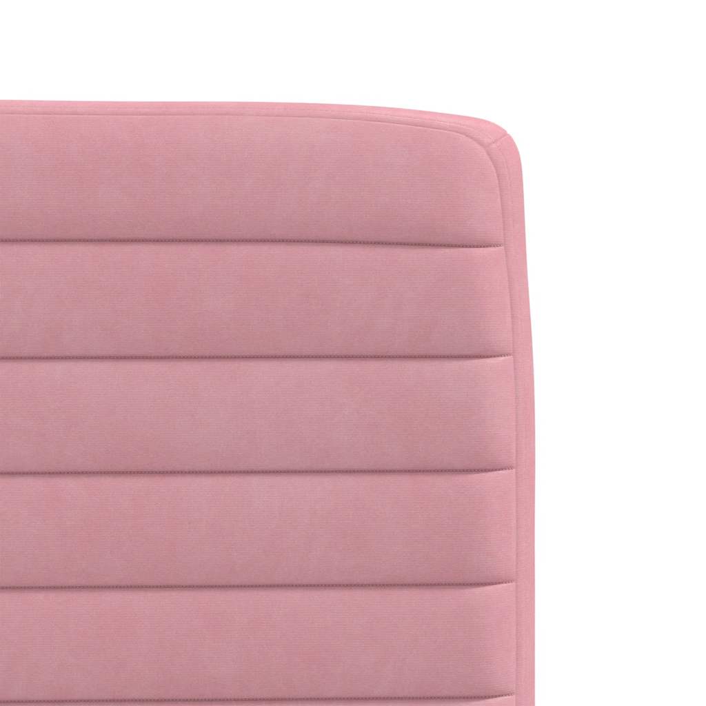 Dining Chairs 2 pcs. Pink Velvet