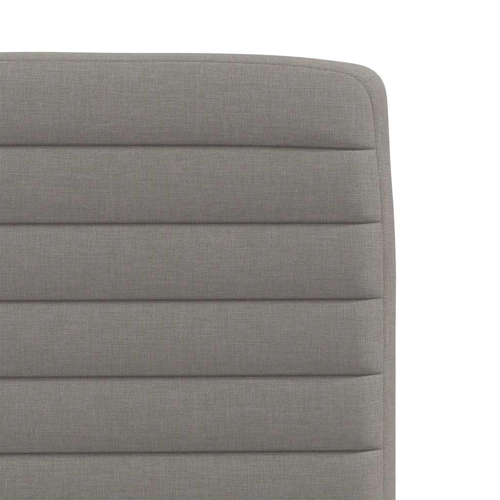Dining Chairs 2 pcs. Taupe Fabric