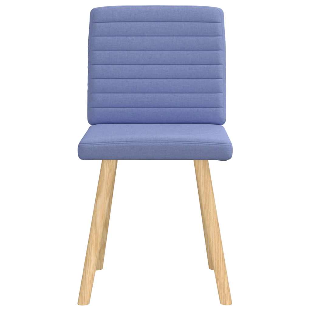 Esszimmerstühle 2 Stk. Jeansblau Stoff
