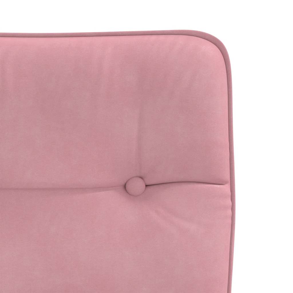 Dining Chairs 2 pcs. Pink Velvet