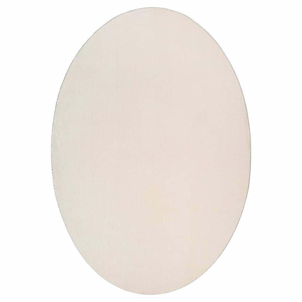 Teppich Beige 140 x 200 cm Polyester