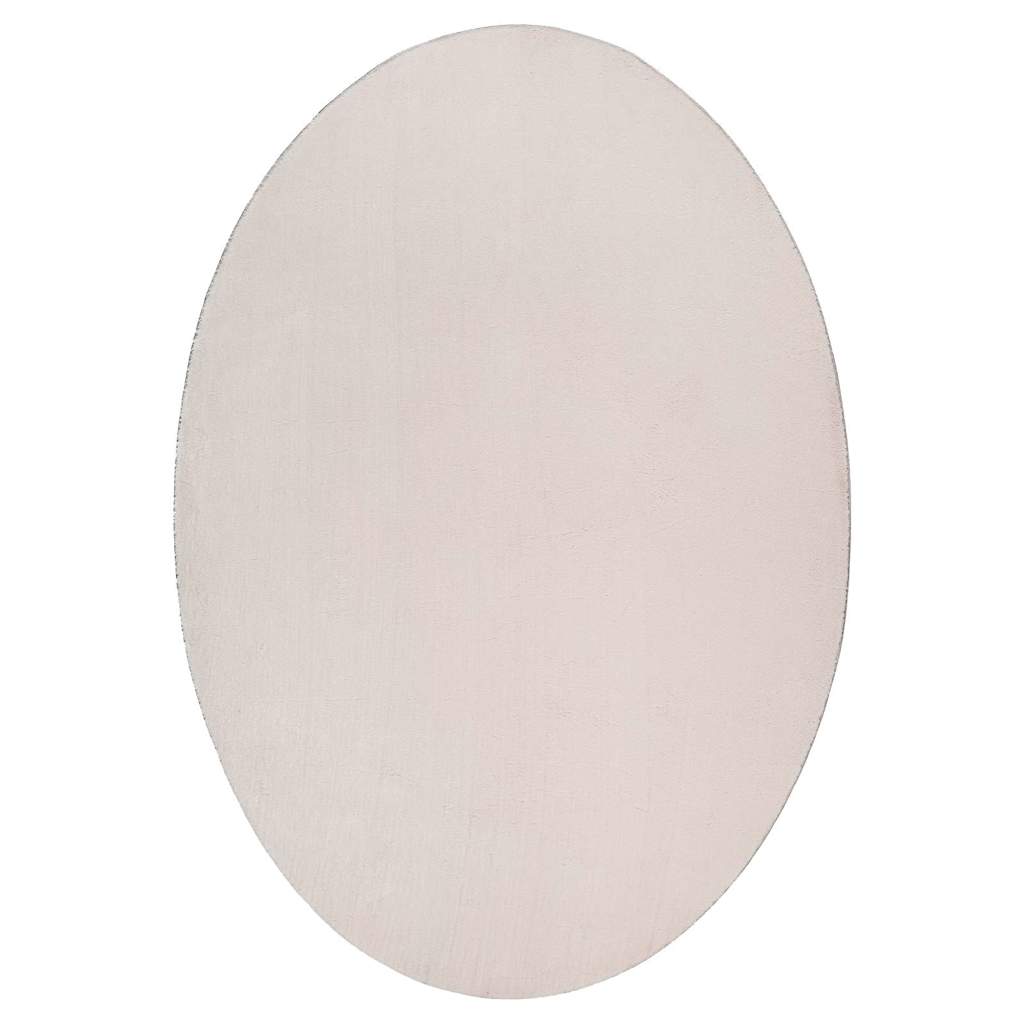 Teppich Sandfarbe 160 x 230 cm Polyester
