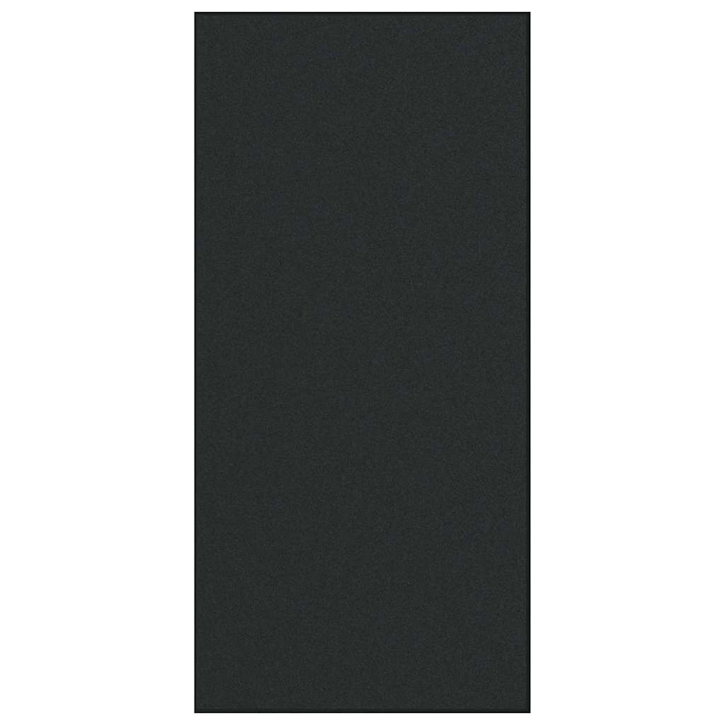 Fußmatte Schwarz 120 x 250 cm Polyamid und PVC