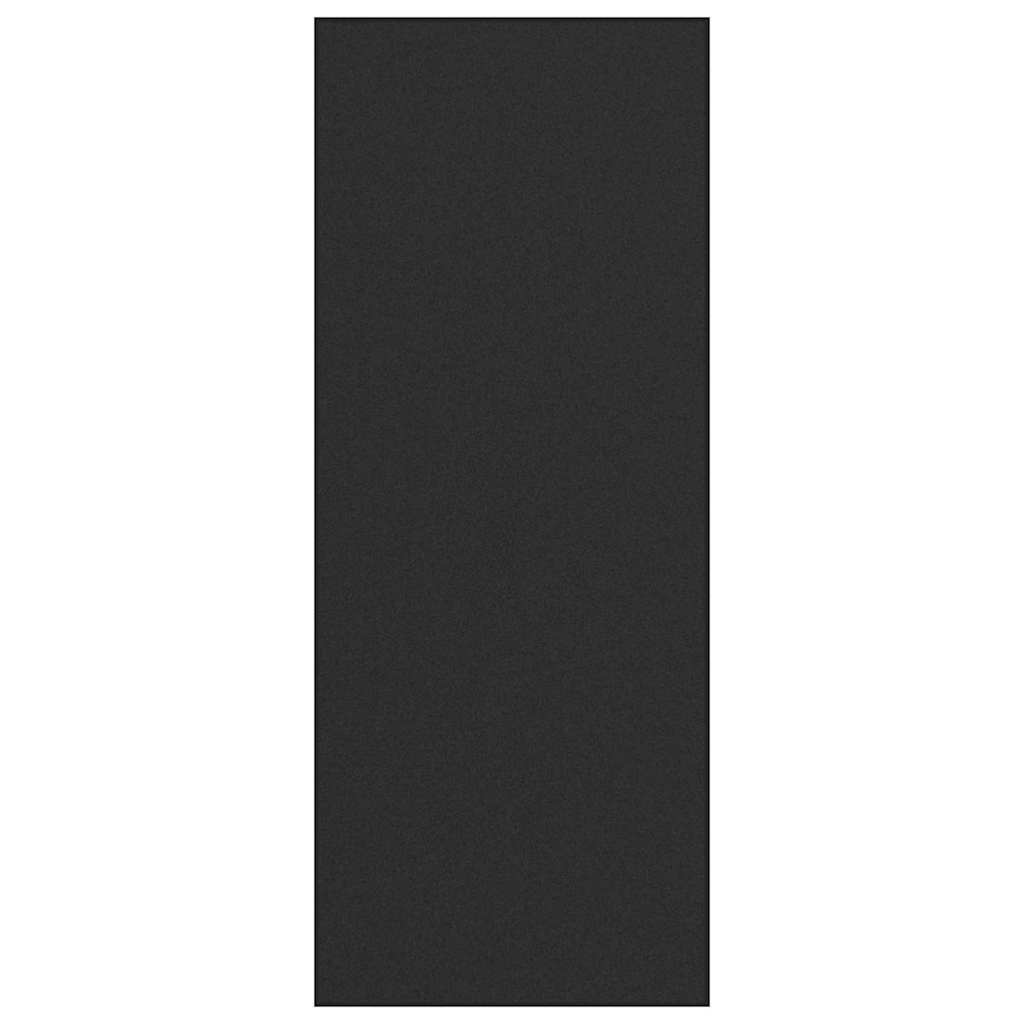 Fußmatte Schwarz 120 x 300 cm Polyamid und PVC