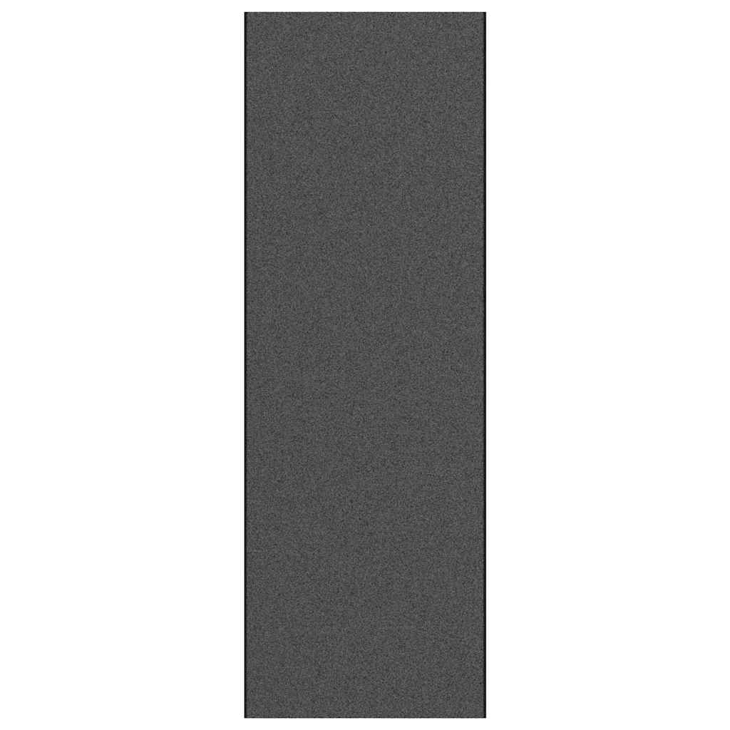 Fußmatte Anthrazit und Schwarz 120 x 350 cm Polyamid und PVC