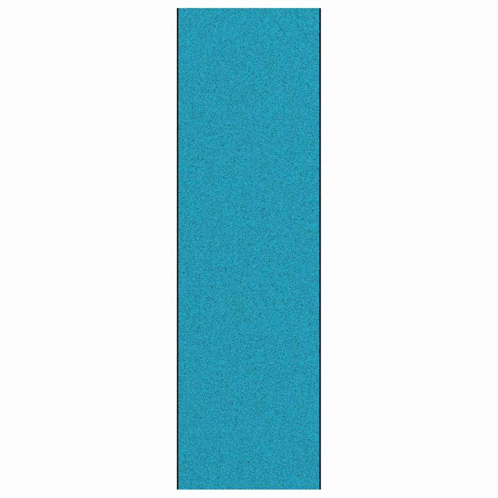 Fußmatte Cyan und Schwarz 120 x 400 cm Polyamid und PVC
