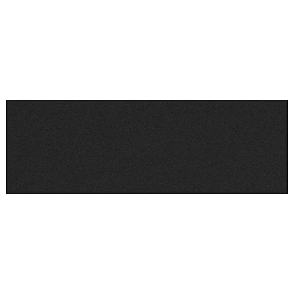 Fußmatte Schwarz 60 x 180 cm Polypropylen und Vinyl