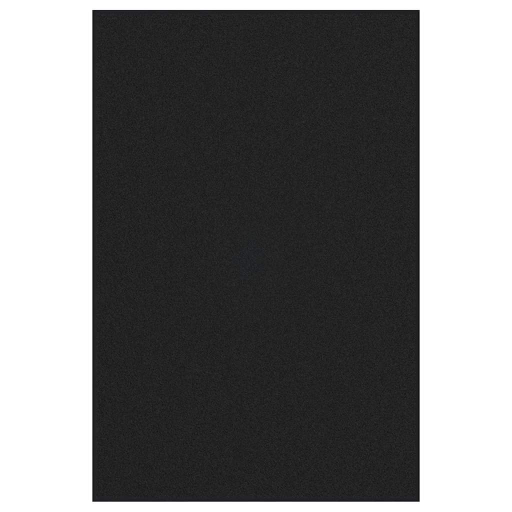 Fußmatte Schwarz 120 x 180 cm Polypropylen und Vinyl