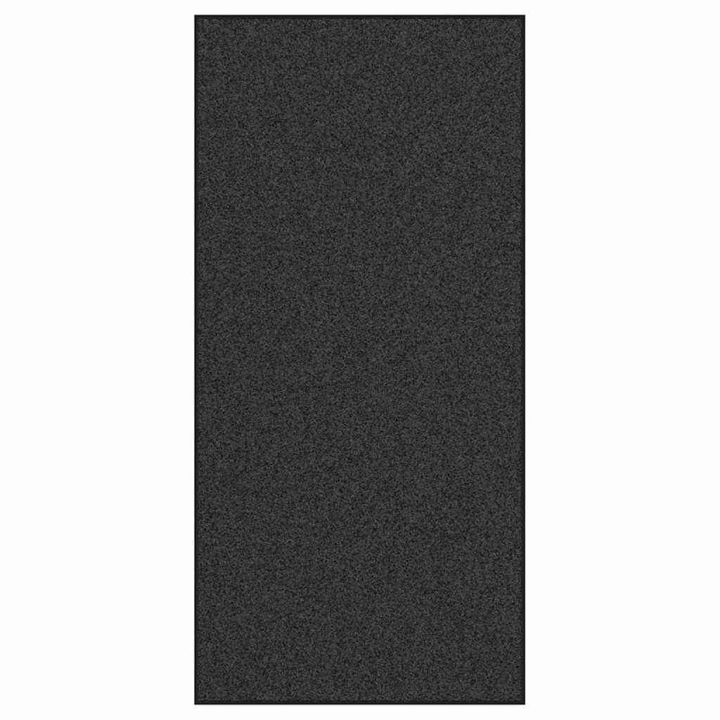 Fußmatte Anthrazit und Schwarz 120 x 250 cm