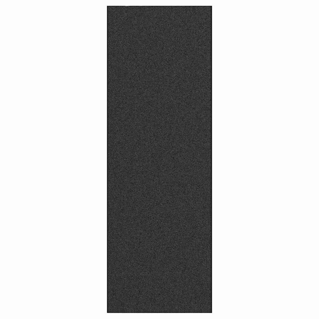 Fußmatte Anthrazit und Schwarz 120 x 350 cm