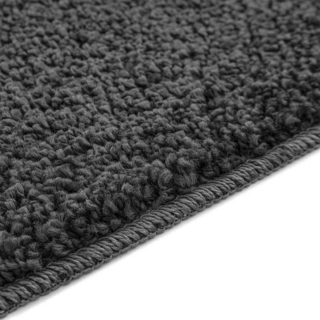 Badematte Dunkelgrau 50 x 50 cm Polypropylen