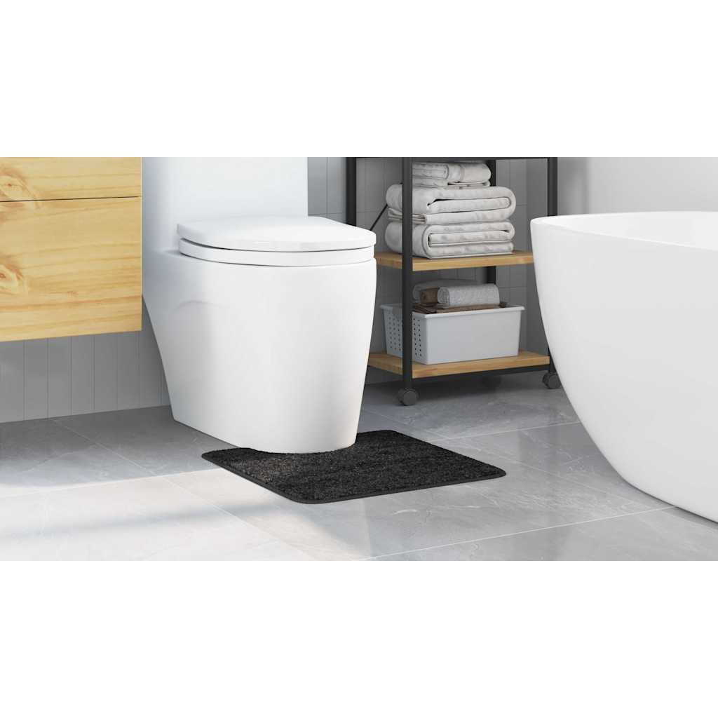 Badematte Dunkelgrau 50 x 50 cm Polypropylen