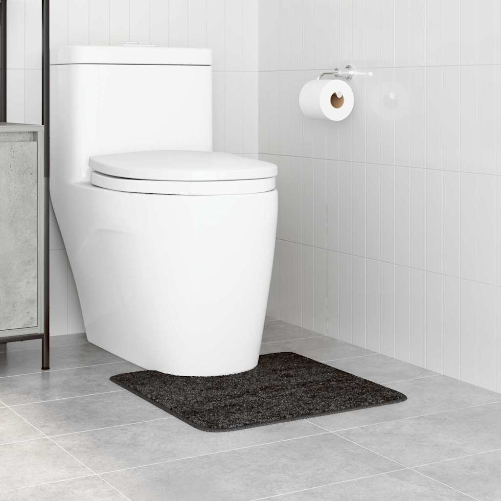Badematte Dunkelgrau 50 x 50 cm Polypropylen