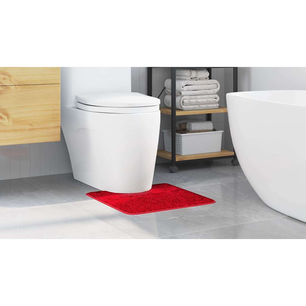 Badematte Rot 50 x 50 cm Polypropylen