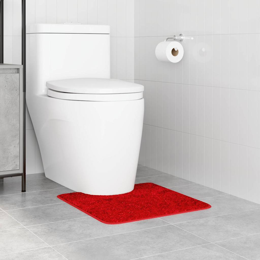Badematte Rot 50 x 50 cm Polypropylen