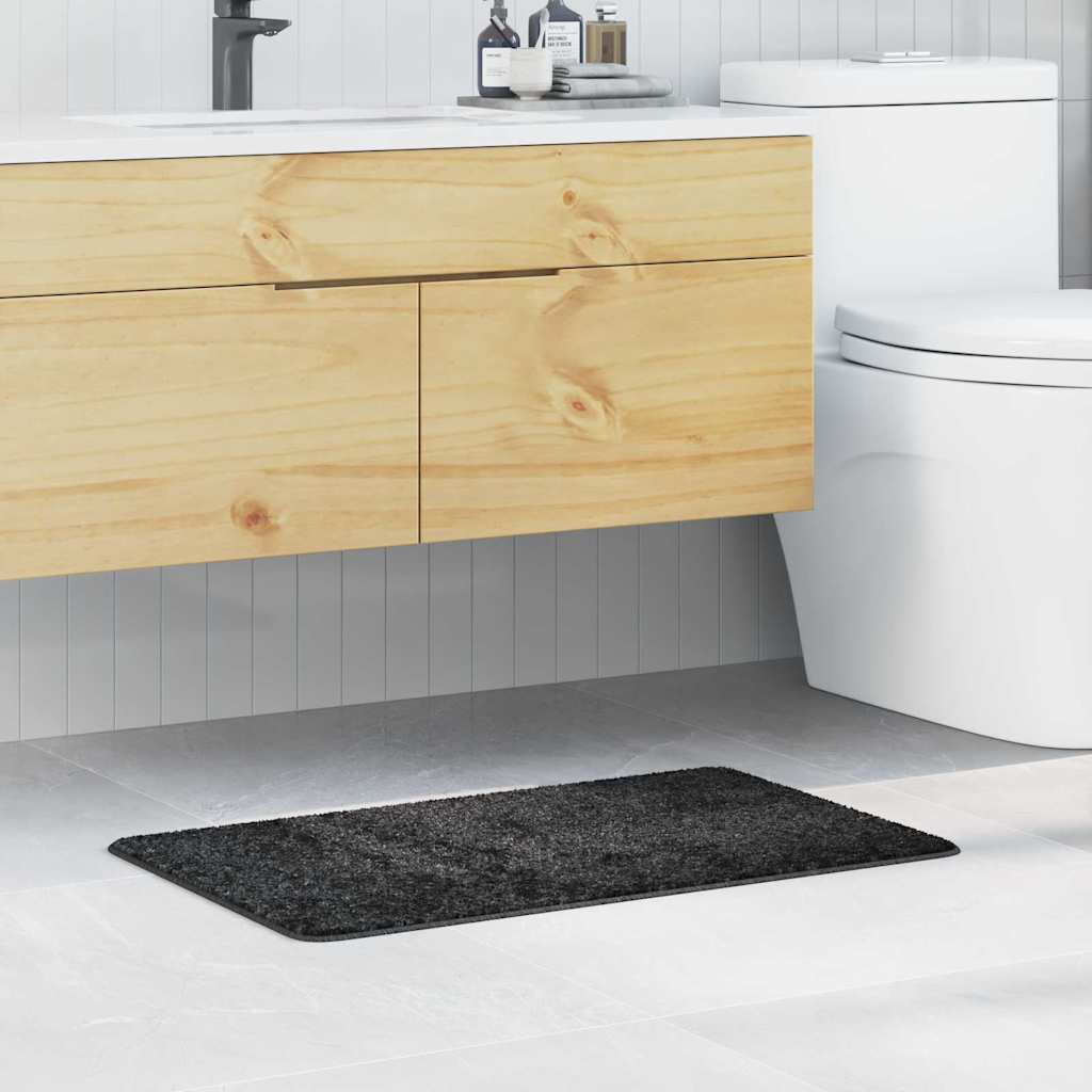 Badematte Dunkelgrau 50 x 80 cm Polypropylen