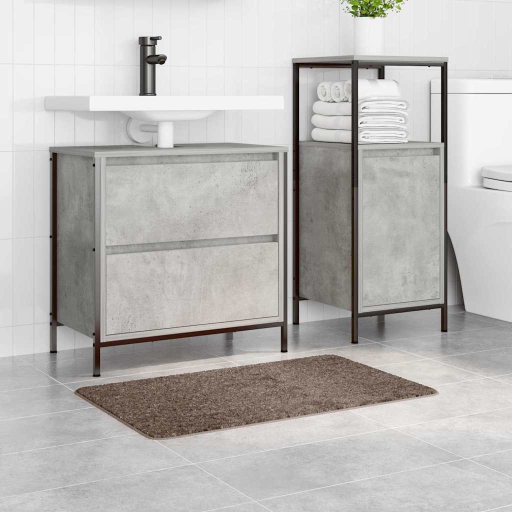 Badematte Braun 50 x 80 cm Polypropylen