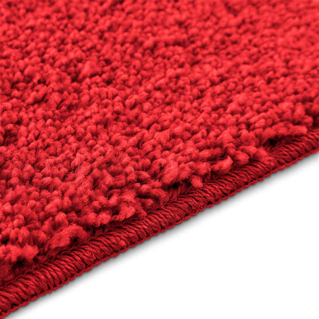 Badematte Rot 50 x 80 cm Polypropylen
