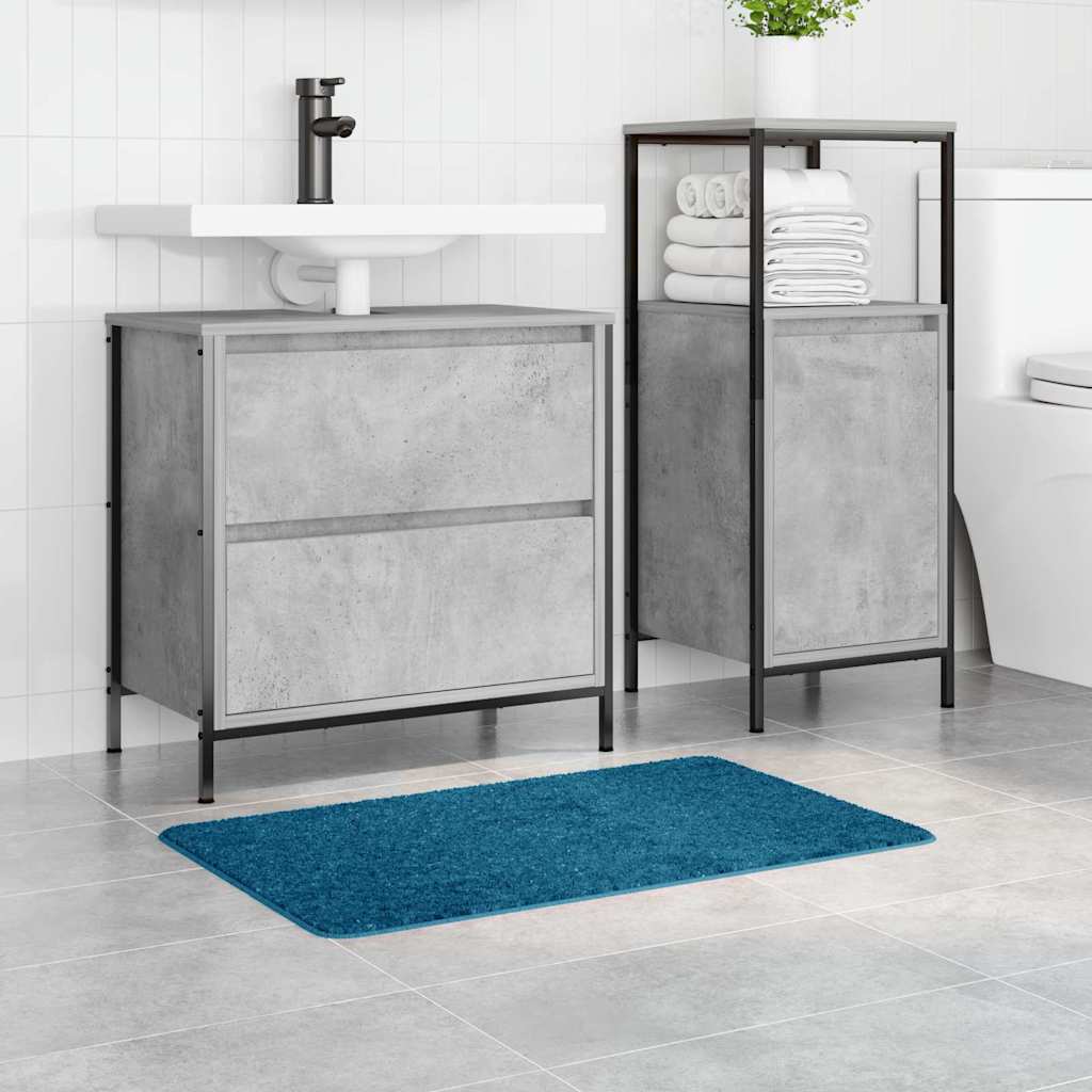 Badematte Blau 50 x 80 cm Polypropylen