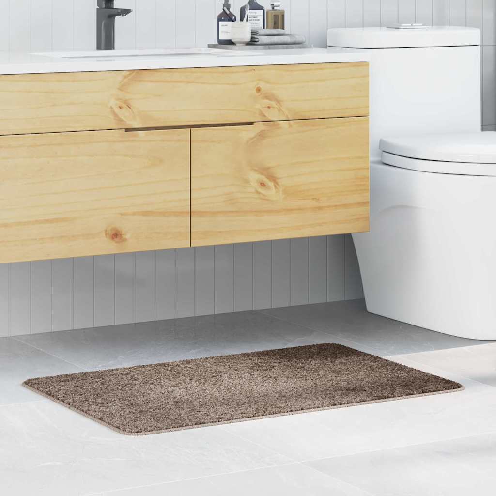 Badematte Braun 60 x 90 cm Polypropylen